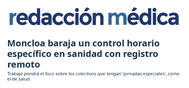 Captura de pantalla 2024 09 16 a las 10.03.42 - Control horario en Sanidad: una medida necesaria para acabar con el desgaste profesional