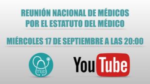 Reunión Nacional de Médicos por el Estatuto del Médico PORTADA REUNION NACIONAL 17 9.001 300x169 - Reunión Nacional de Médicos por el Estatuto del Médico