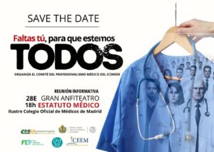 ICOMEM EVENTO 1 300x213 - S&uacute;mate a la reuni&oacute;n informativa sobre el Estatuto del M&eacute;dico del ICOMEM