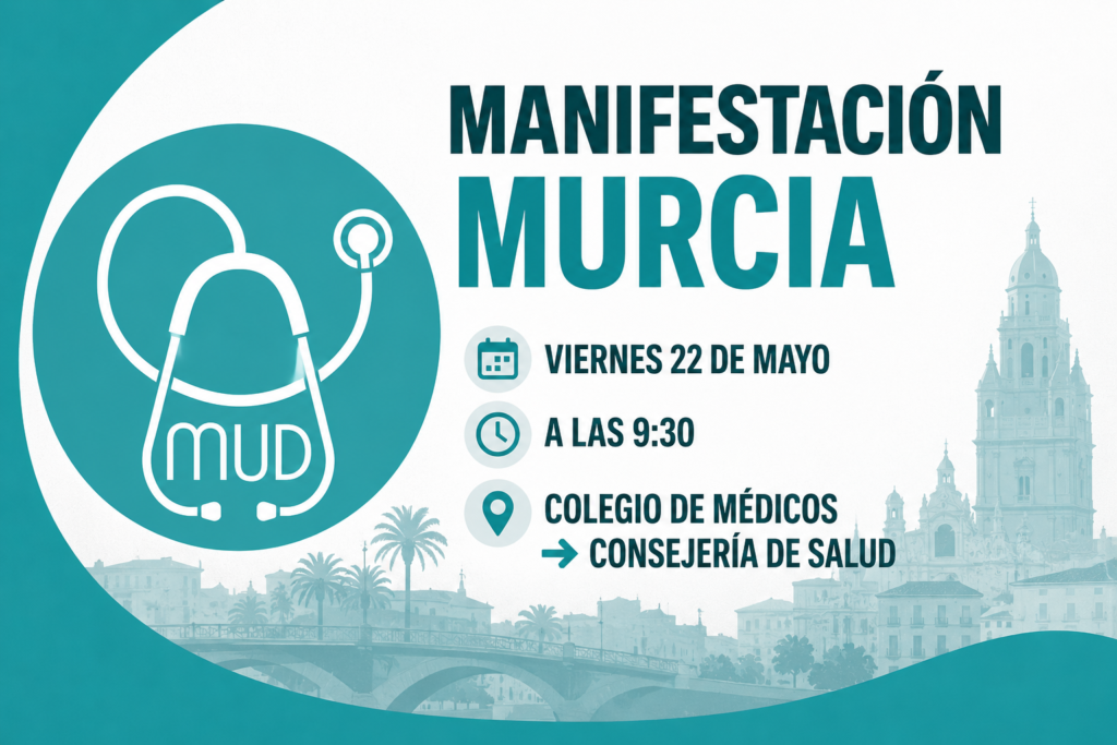 Portada Manifestacion Murcia 1024x683 - Huelga de M&eacute;dicos: MUD convoca una manifestaci&oacute;n este viernes en Murcia