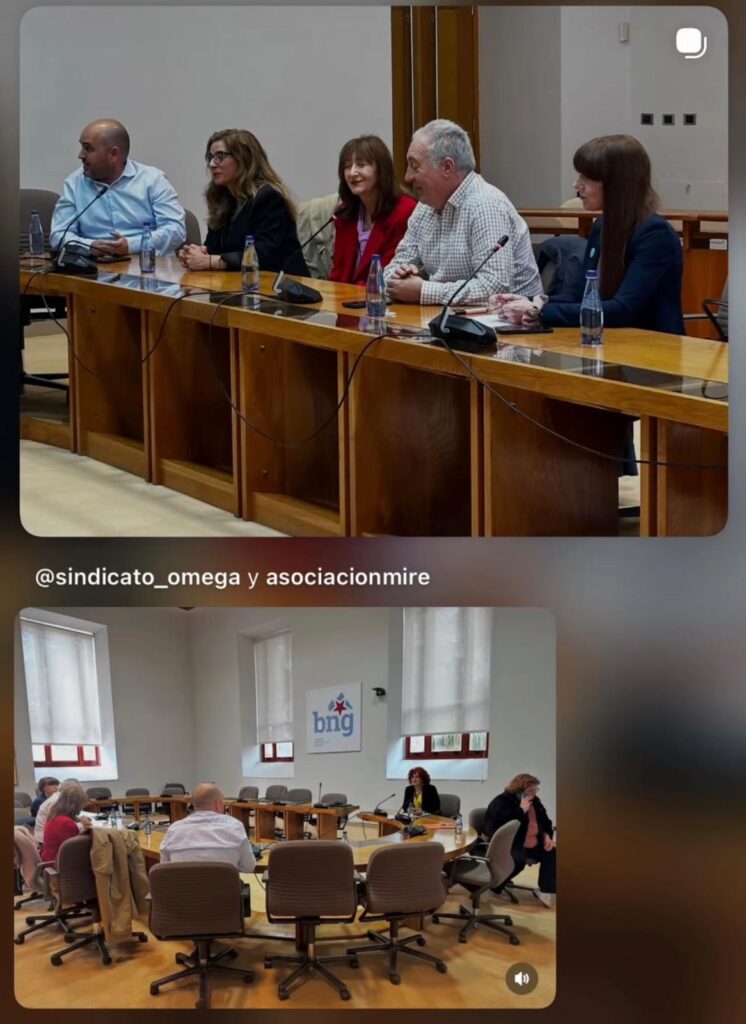 Reunion BNG 746x1024 - El Parlamento gallego dice S&Iacute; al Estatuto del M&eacute;dico