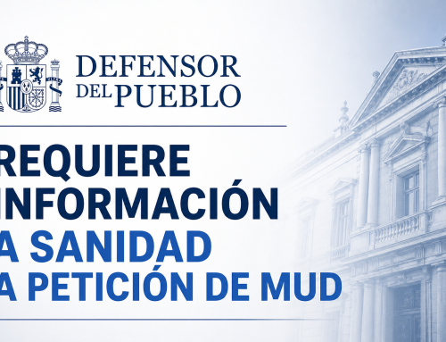 El Defensor del Pueblo admite a trámite la petición de amparo de MUD y solicita información al Ministerio de Sanidad