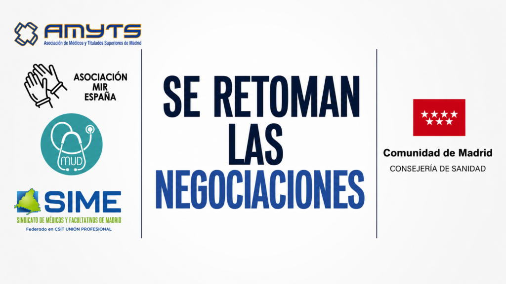 Portada Se Retoman las Negociaciones CAM 1024x576 - El Comit&eacute; de la Huelga de la Comunidad de Madrid y la Consejer&iacute;a de Sanidad retoman las negociaciones tras meses de bloqueo