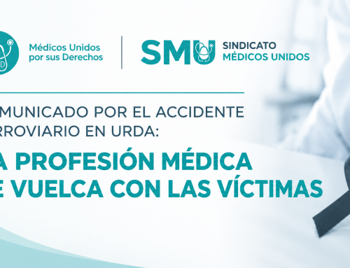 Comunicado conjunto de MUD y de SMU por el accidente ferroviario de Urda (Toledo)