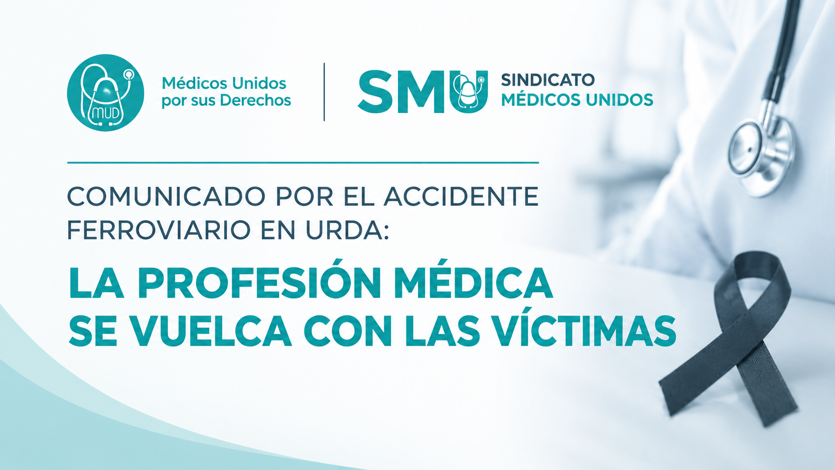Comunicado medico por accidente ferroviario - INICIO